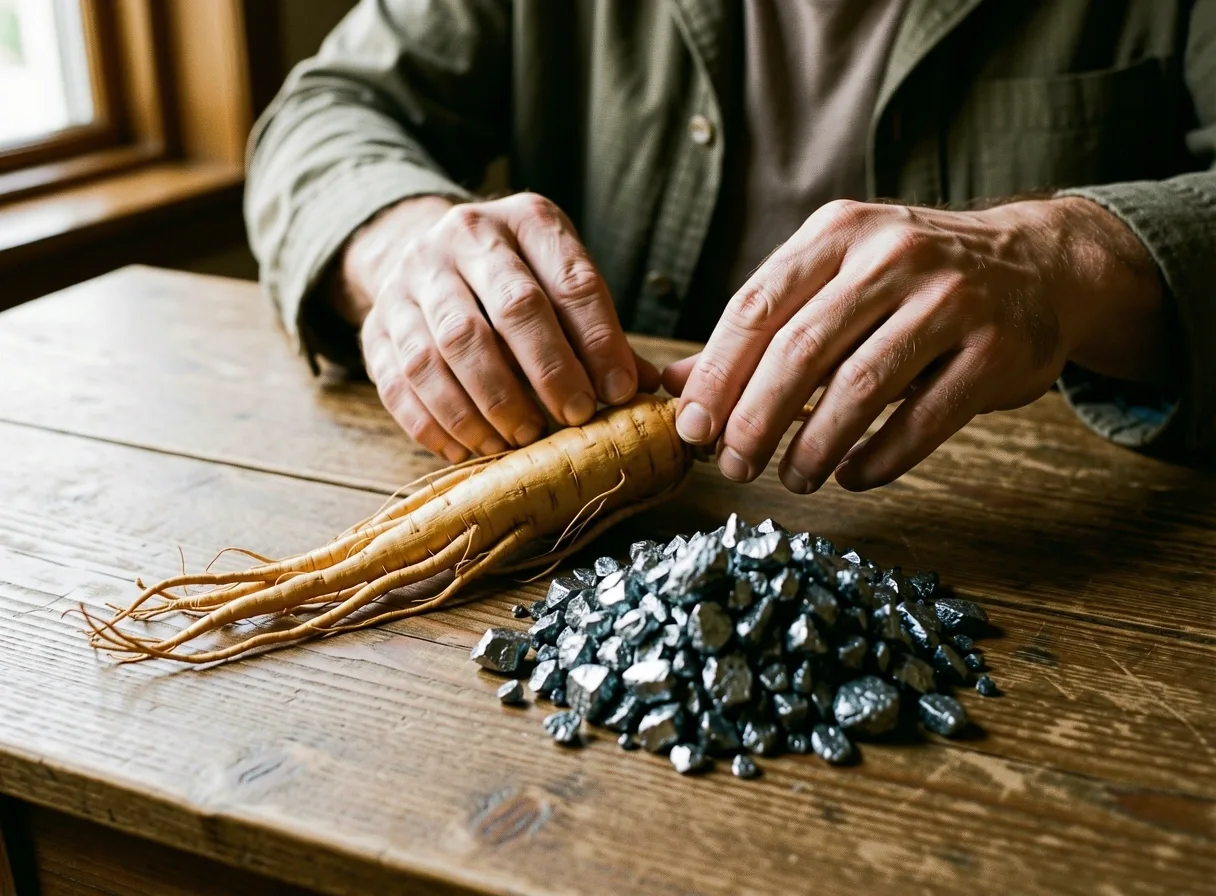 Naturalne minerały i surowce
